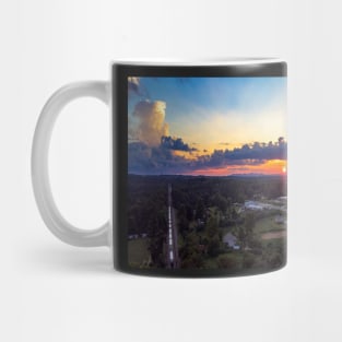 Sunset Train Mug